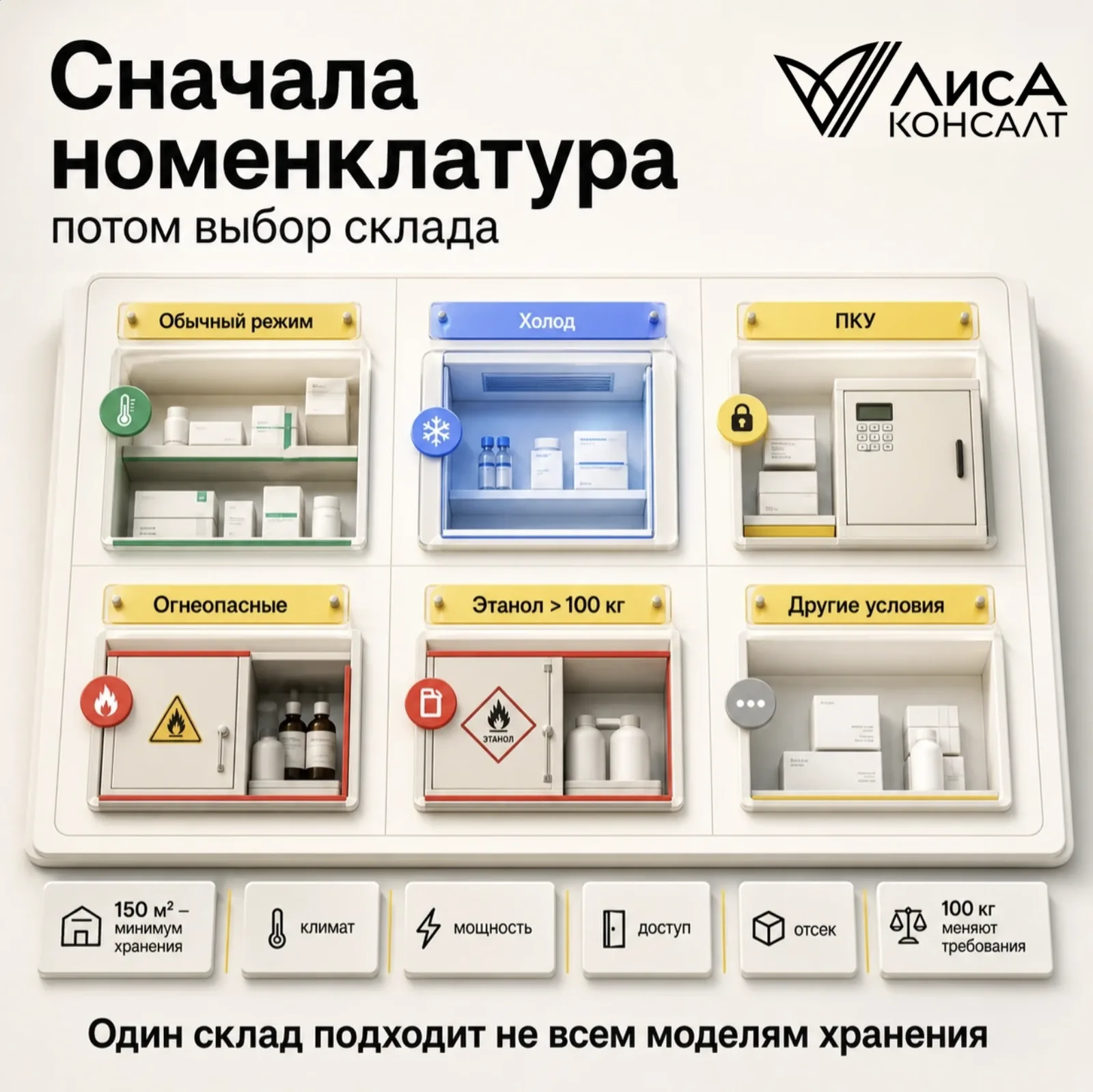 Сначала номенклатура, потом выбор склада